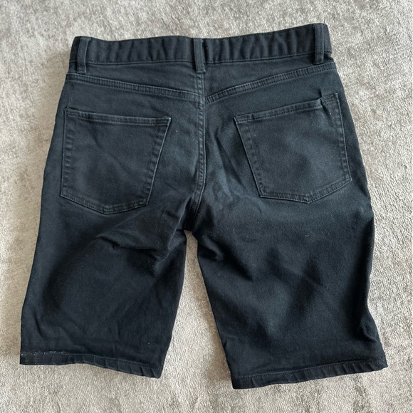 Topman black skinny jean shorts - Men's 29 - Picture 2 of 4